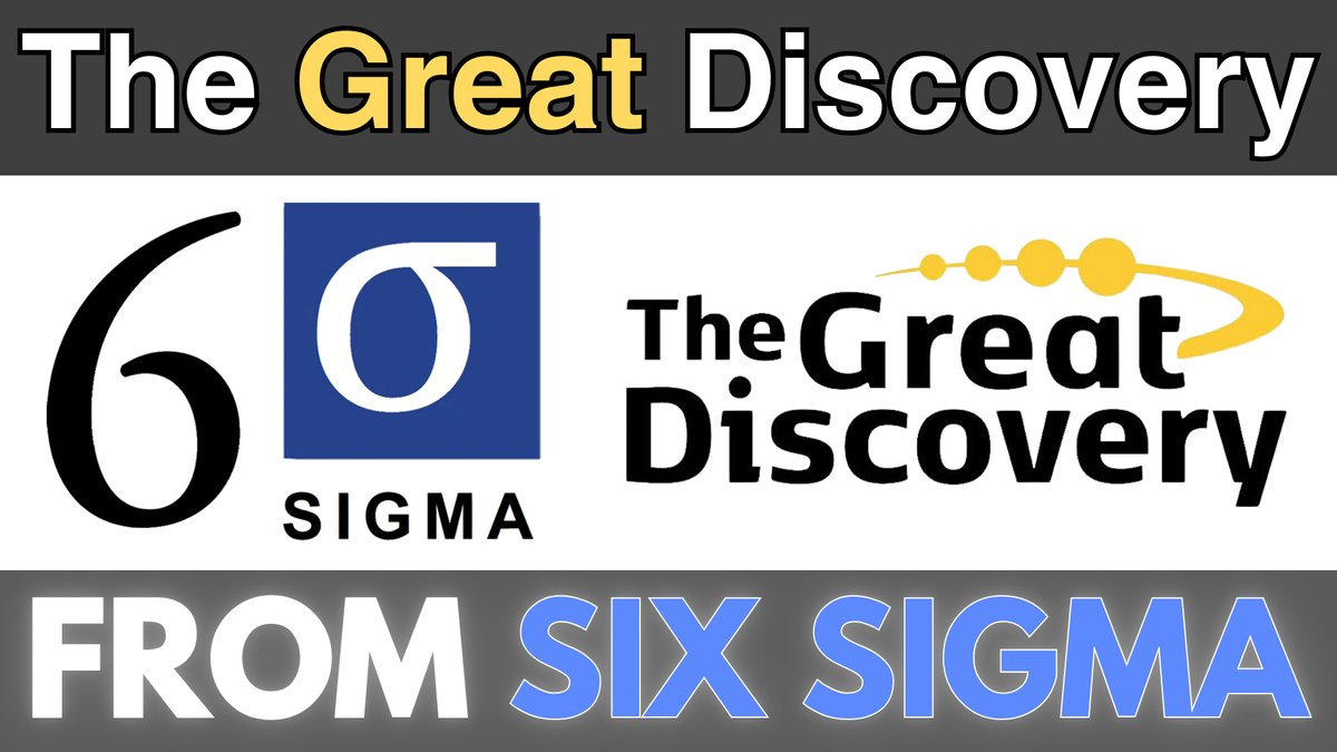 Secrets of Success with 'The Great Discovery' by Six Sigma: Your Ultimate Guide to Thriving in the E-Learning Space