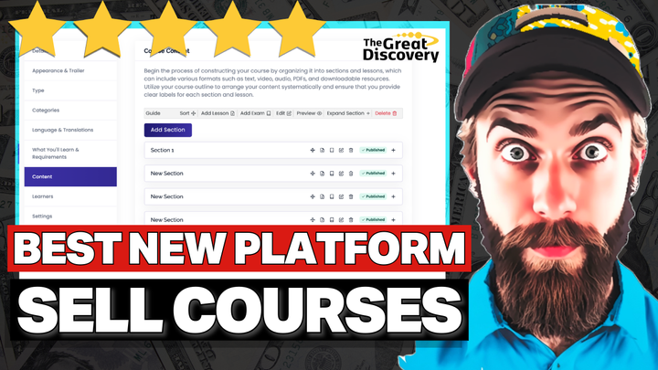 'The Great Discovery': Online Course Platform 2024 that Makes Affiliate Marketing EASY